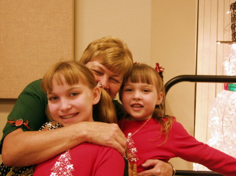 Grandma and her girls