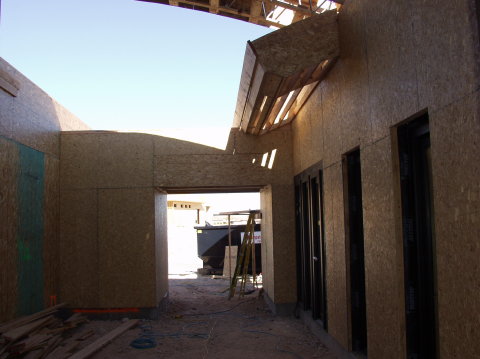 Courtyard Office Ceiling