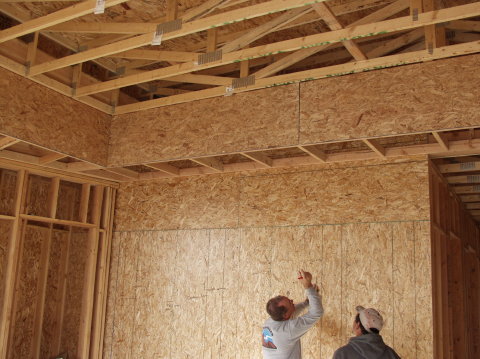 Bruce explains Soffit detail